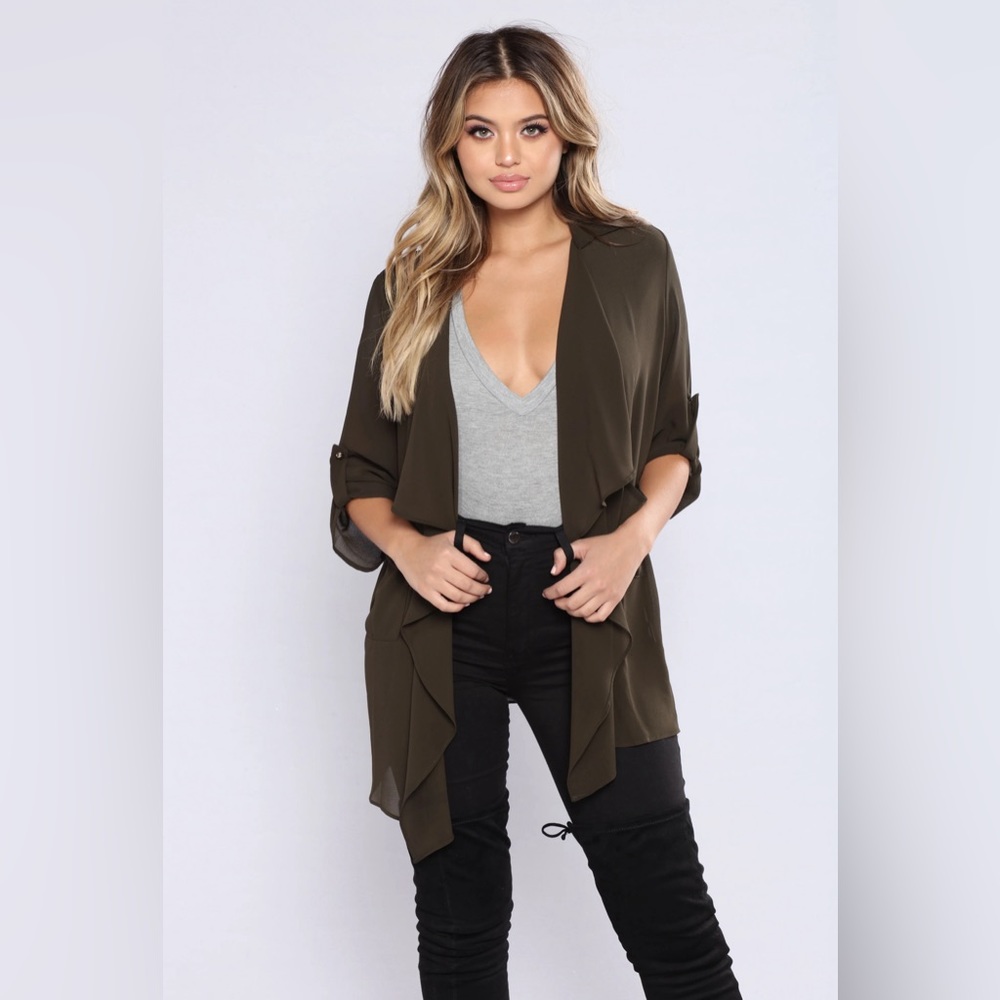 Light As A Feather Jacket - Olive